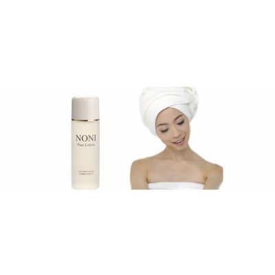 画像3: 12種類の天然エキスを融合【ノニピュアローション(ノニ無添加化粧品）】120ml×3本＋取扱説明書つき万能レジ袋セット