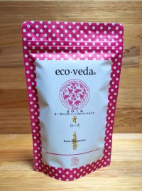 エコヴェーダ 2019 ハーバルトリートメント ローズ 天然成分100％・オーガニックヘアケア＋プレゼント「取扱説明書つき 脱臭・調湿 和（わ）シート・ミニ」オリジナルセット